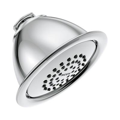 Moen 6371 - Chrome One-Function 4'' Diameter Spray Head Standard