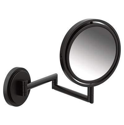 Moen YB0892BL - Arris 5X Magnifying Mirror - Bl