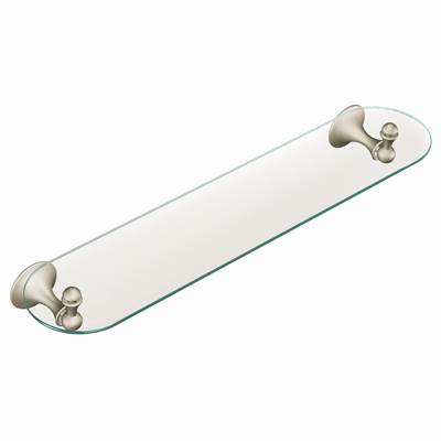 Moen DN7790BN - Lounge Glass Shelf Bn