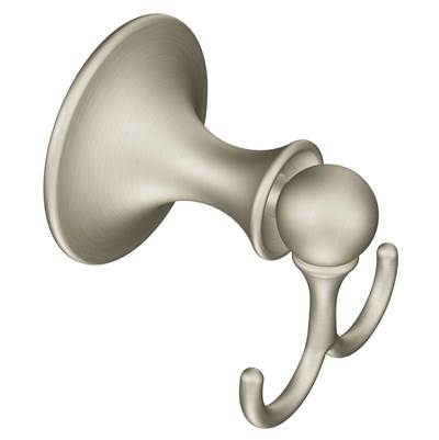 Moen DN7703BN - Lounge Double Robe Hook Bn