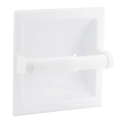 Moen DN5075W - Recessed Paper Holder & Clamp - Retail W