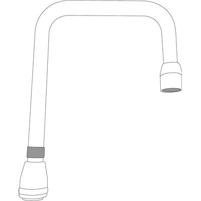 Moen S0002 - M-Dura Chrome Commerical Spout