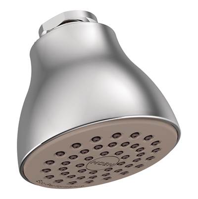 Moen 6300EP - Chrome One-Function 2-1/2'' Diameter Spray Head Eco-Performance Showerhead