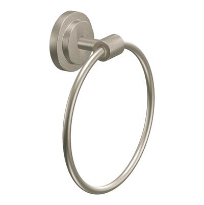 Moen DN0786BN - Iso Towel Ring Bn