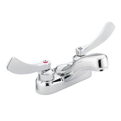 Moen 8215SMF12 - M-Dura Chrome Two-Handle Lavatory Faucet