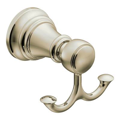 Moen YB8403NL - Weymouth Double Robe Hook Nl