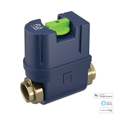 Moen 900-002 - Flo By Moen 1 1/4''Smart Home Water Monitoring And Leak Detection System