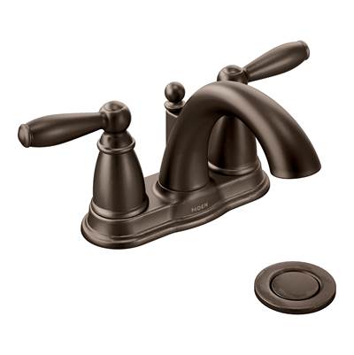 Moen 6610ORB - Brantford Oil Rubbed Bronze Two-Handle High Arc Bathroom Faucet