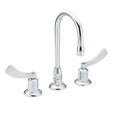 Moen 8248SMF12 - M-Dura Chrome Two-Handle Lavatory Faucet