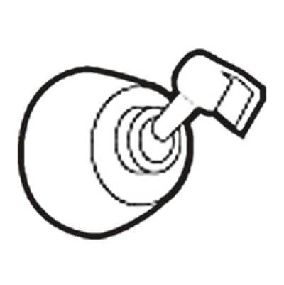 Moen 104414 - Hand-Held Showerwall Bracket Kit, 5270 Series
