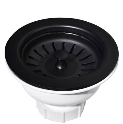Native Trails DR320-MB - 3.5'' Basket Strainer In Matte Black