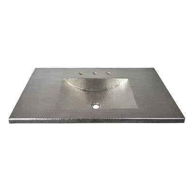 Native Trails VNT3655 - 36'' Cozumel Vanity Top In Brushed Nickel