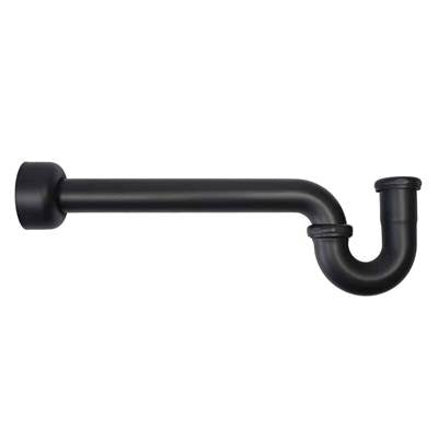 Native Trails DR560-MB - Decorative P-Trap In Matte Black