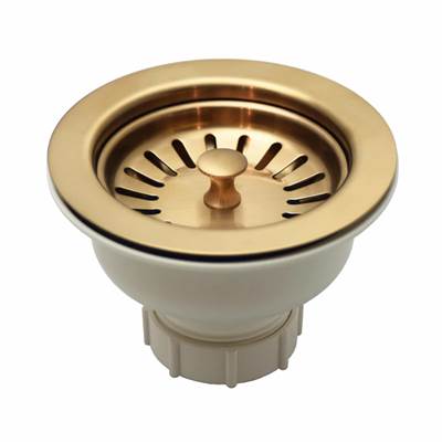 Native Trails DR320-CB - 3.5'' Basket Strainer In Champagne Bronze Pvd