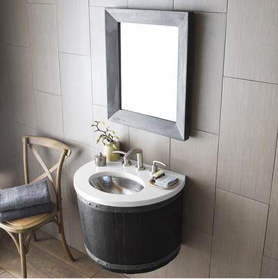 Native Trails NSMR2622-A - Portola Small Mirror In Ash