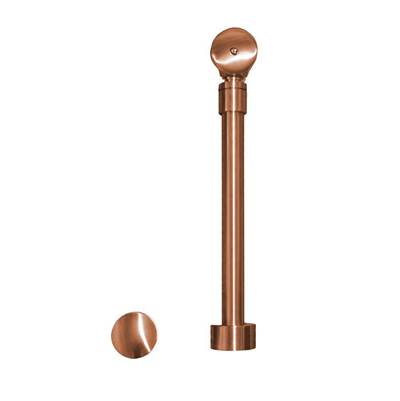 Native Trails DR290-PC - Push To Seal Bath Waste & Overflow In Polished Copper