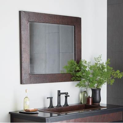 Native Trails CPM65 - Large Sedona Rectangle Mirror In Antique