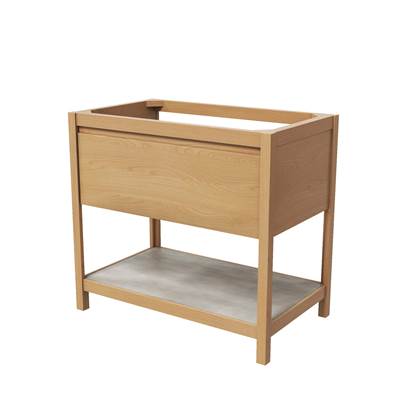 Native Trails VNO361-A - 36'' Solace Vanity In Sunrise Oak With Ash Shelf