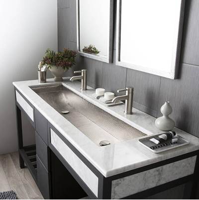 Native Trails CPS508 - Trough 48 In Brushed Nickel