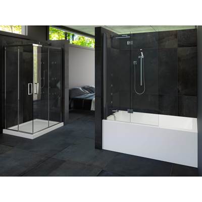 Neptune Entrepreneur 220027-L-125-001 - Lemans 3260 Ifs Afr Acrylic Alcove Left-Hand Drain Activ-Air Bathtub In White