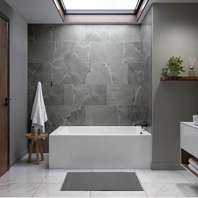 Neptune Entrepreneur 220506-000-001-300 - Pia 3660 Ifs Afr Acrylic Right Corner Right-Hand Drain Bathtub In White