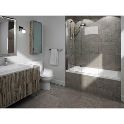 Neptune Entrepreneur 220460-L-131-001 - Albana 3266 If Afr Acrylic Alcove Left-Hand Drain Whirlpool & Activ-Air Bathtub In White