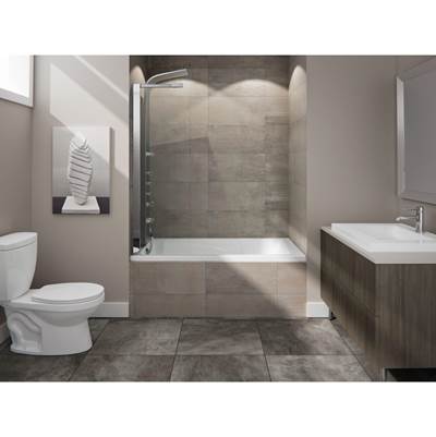 Neptune Entrepreneur 220177-R-131-001 - Zenya 6032 If Afr Acrylic Alcove Right Drain Whirlpool & Activ-Air Bathtub In White