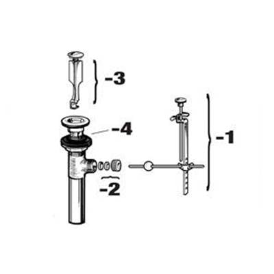 osb 3695-1 - Pop-Up P.O. -3Pc Arm Set