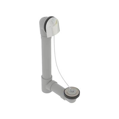 osb 5150CS-CP - Pvc Bath Waste W/Bell Faceplate & Plug & Chain Closure