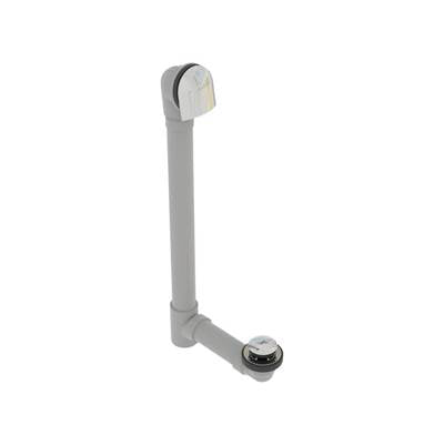 osb 5150TIP-20CP - Pvc Extended Bath Waste W/Bell Faceplate & Tip Toe Closure