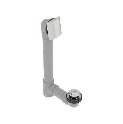 osb 5151TIP-CP - Pvc Bath Waste W/Square Faceplate & Tip Toe Closure