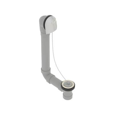 osb 54DCS-CP - Pvc Direct Bath Waste W/Bell Faceplate & Plug & Chain Closure