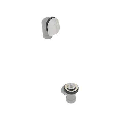 osb 54DLHK-CP - Pvc Direct Bath Waste W/Bell Faceplate & Lift & Turn Closure - Half Kit