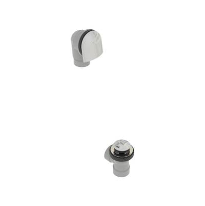 osb 54DTIPHK-CP - Pvc Direct Bath Waste W/Bell Faceplate & Tip Toe Closure - Half Kit