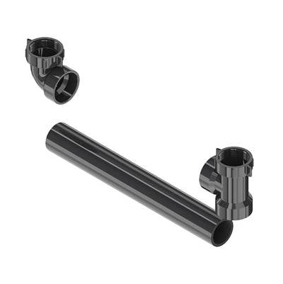 osb 6065-DC - Abs Sched. 40 Dwv End Outlet Continuous Waste