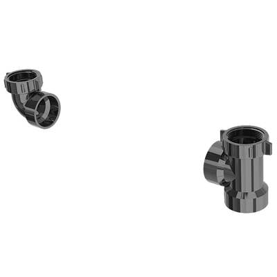 osb 6065K-DC - Abs Sched. 40 Dwv End Outlet Continuous Waste Kit