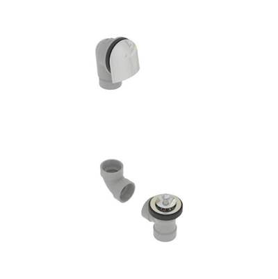 osb 541DQK-MBL - Pvc Direct Bath Waste W/Square Faceplate & Clicker Closure - Full Kit