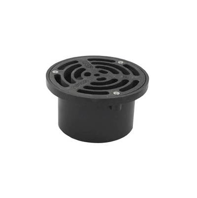 osb FD 4 - 4'' Abs Floor Drain W/Grate