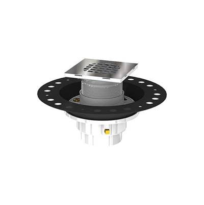 osb WDDS5144 - 2'' Pvc Square Wood Deck Drain