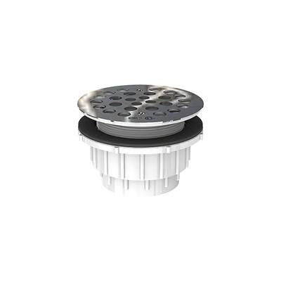 osb SD5135-CP - 2'' Pvc Adjustable Shower Drain For Molded Shower Bases