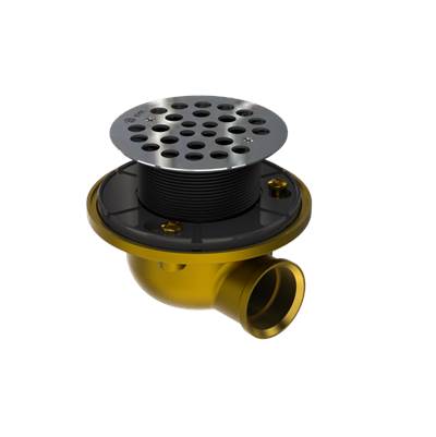 osb SD470-SS - Shower Drain Brass Side Outlet
