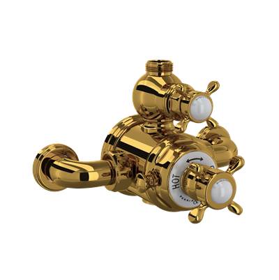 Perrin & Rowe U.5552X-ULB - Edwardian™ 3/4" Exposed Therm Valve With Volume And Temperature Control