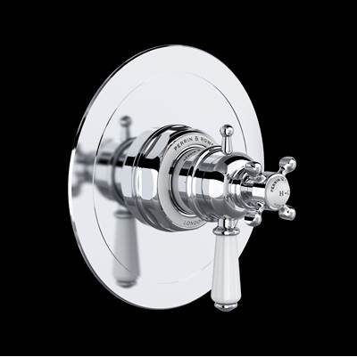 Perrin & Rowe U.TEW44W1L-APC - Edwardian™ 1/2" Therm & Pressure Balance Trim With 2 Functions
