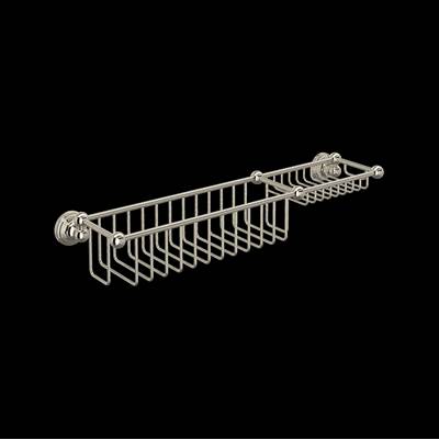 Perrin & Rowe U.6962PN - 20" Bottle Basket With Soap Tray
