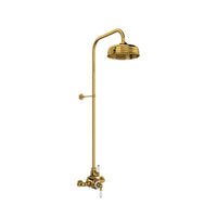 Perrin & Rowe U.KIT2L-ULB - Edwardian™ 3/4" Exposed Wall Mount Thermostatic Shower System