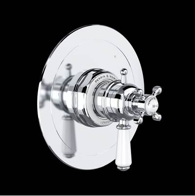 Perrin & Rowe U.TEW47W1L-APC - Edwardian™ 1/2" Therm & Pressure Balance Trim With 3 Functions