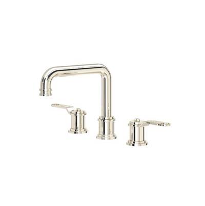 Perrin & Rowe U.AR09D3HTPN - Armstrong™ Widespread Lavatory Faucet With U-Spout