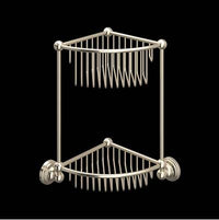 Perrin & Rowe U.6959STN - Two Tier Corner Basket