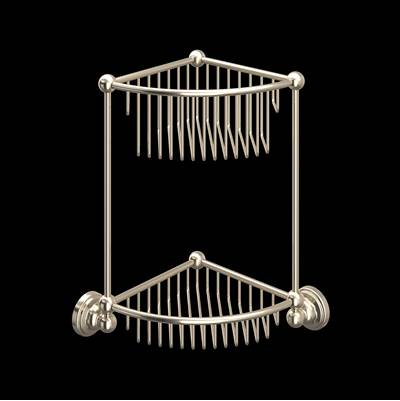 Perrin & Rowe U.6959STN - Two Tier Corner Basket