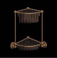Perrin & Rowe U.6959EB - Two Tier Corner Basket